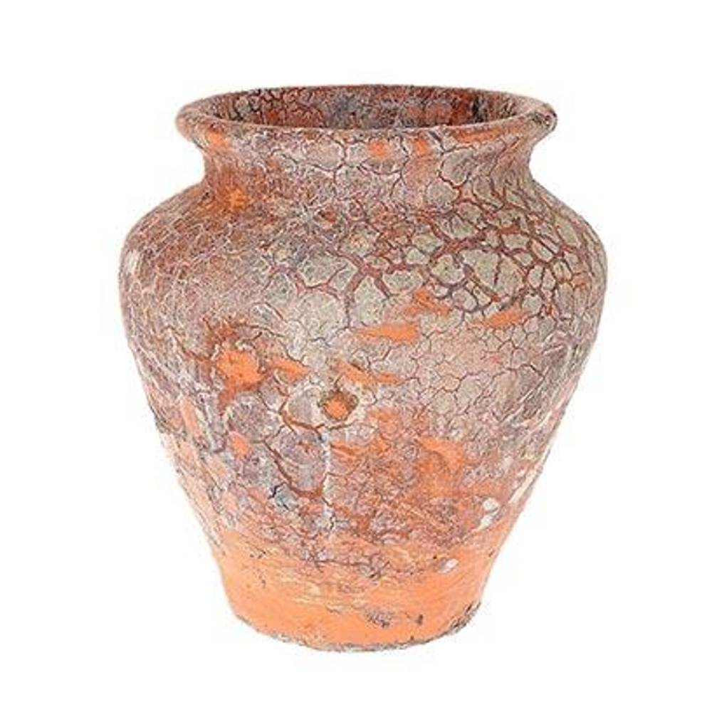 Outdoor Vase Harz terrakotta D30cm H33cm