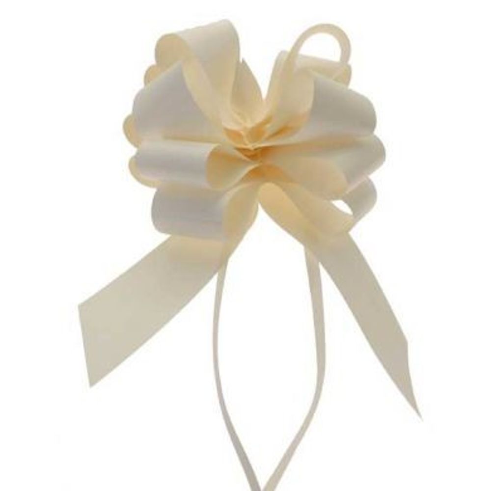 Ziehschleife creme 50mm x20