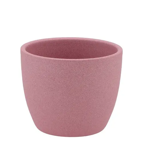 Keramik Orchidee Übertopf rosa D07cm