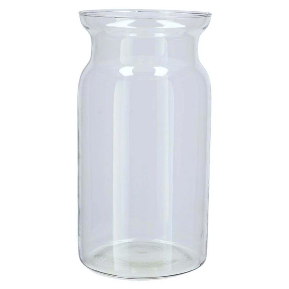Glas Vase Milchkanne Roca D16cm H30cm