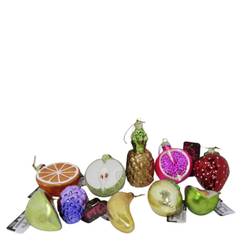 Hänger Kugel Frucht mix 09cm