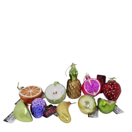 Hänger Kugel Frucht mix 09cm
