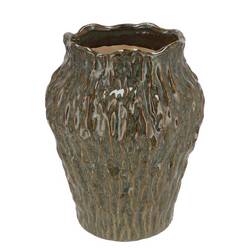 Keramik Vase Cody grün 25x25x32cm
