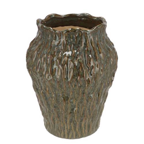 Keramik Vase Cody grün 25x25x32cm
