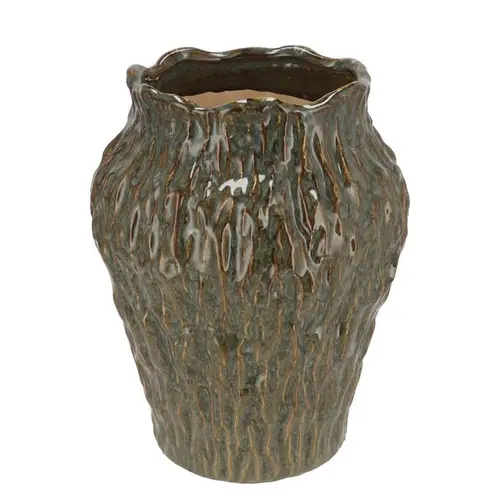 Keramik Vase Cody grün 25x25x32cm