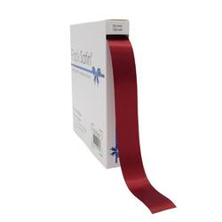 Band Satin weinrot 25mm 100m