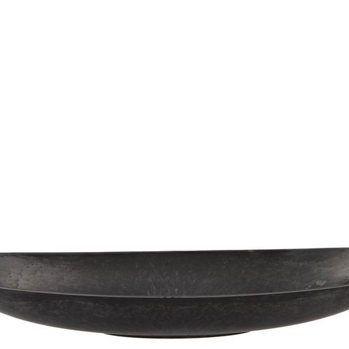 Melamine Schale oval grau 50x22x08cm