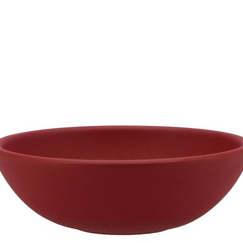 Keramik Schale Vinci Velvet rot D20cm H07cm