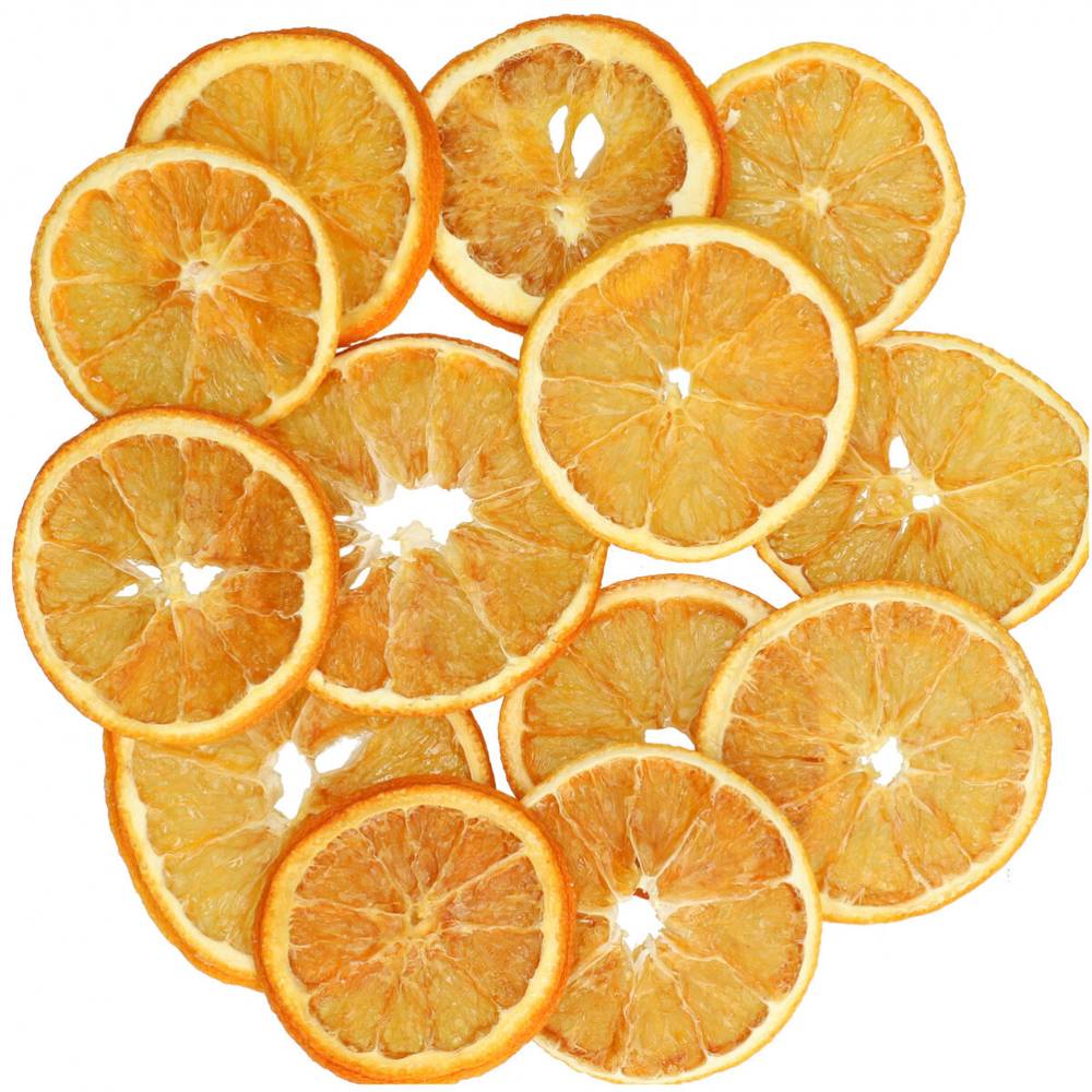 Trocken Apfelsinenscheiben orange 250gr