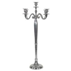 Kerzenhalter aus Aluminium H144cm