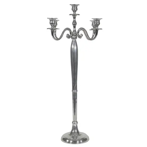 Kerzenhalter aus Aluminium H144cm