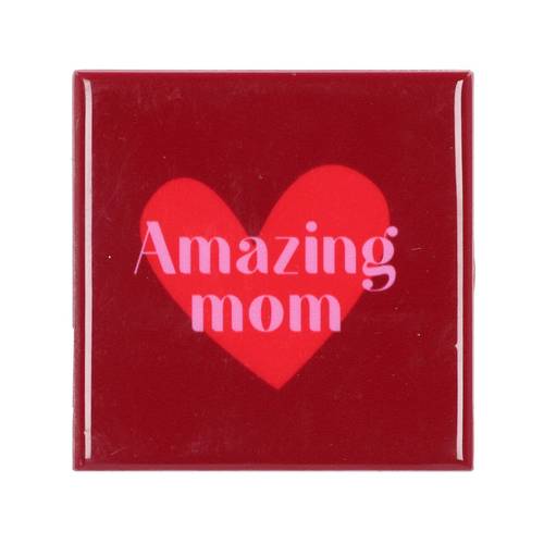 Fliese Amazing Mom rot 10x10x01cm