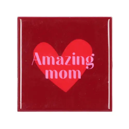 Fliese Amazing Mom rot 10x10x01cm