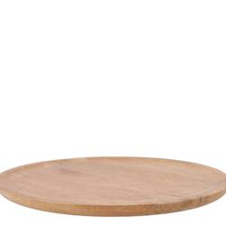 Teller Mango Holz Mumbai 38x38x2cm