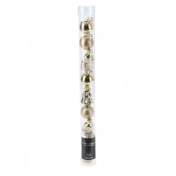 Deko Kugel mix gold D03cm x9