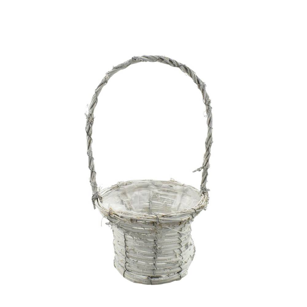 Korb Henkel Dasa gebleicht 18x13/36cm