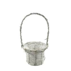 Korb Henkel Dasa gebleicht 18x13/36cm