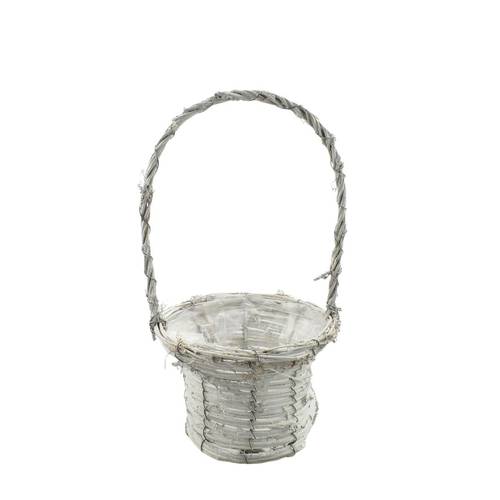 Korb Henkel Dasa gebleicht 18x13/36cm