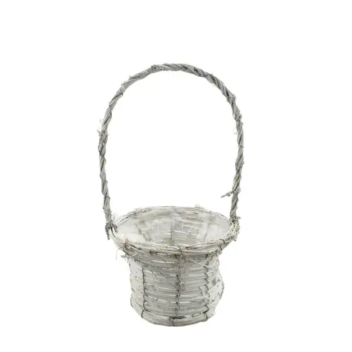Korb Henkel Dasa gebleicht 18x13/36cm