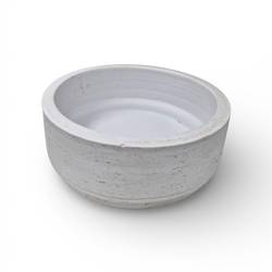 Keramik Schale Madrid weiss D29cm H11cm