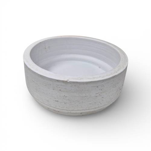 Keramik Schale Madrid weiss D29cm H11cm