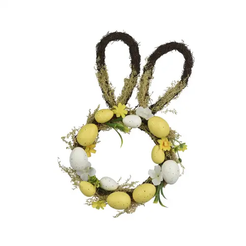 Ostern Deko Kränze Ei d22*38cm