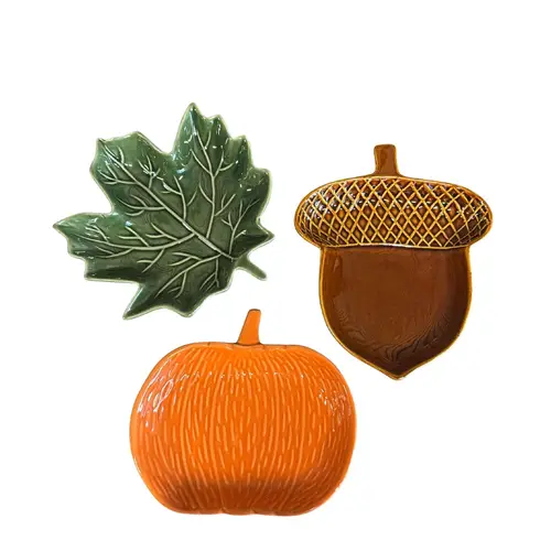 Keramik Schale Herbst mix D18cm H02cm