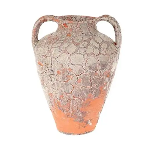 Outdoor Vase Harz terrakotta D28cm H36cm