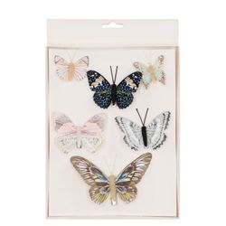 Schmetterling auf Clip Natur 6st