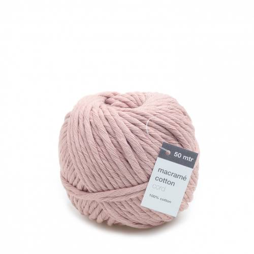 Seil Macrame rosa 5mm 50m