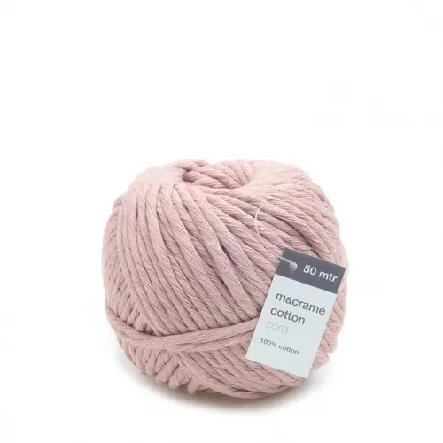 Seil Macrame rosa 5mm 50m
