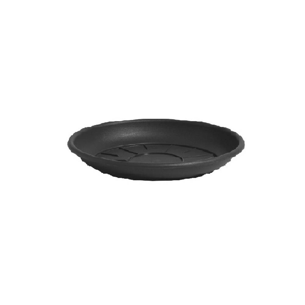 Kunststoff Untersetzer schwarz D12cm