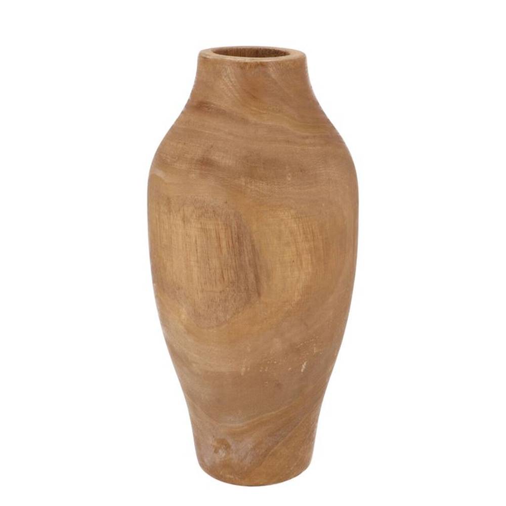 Holz Vase Woody 19x19x39cm
