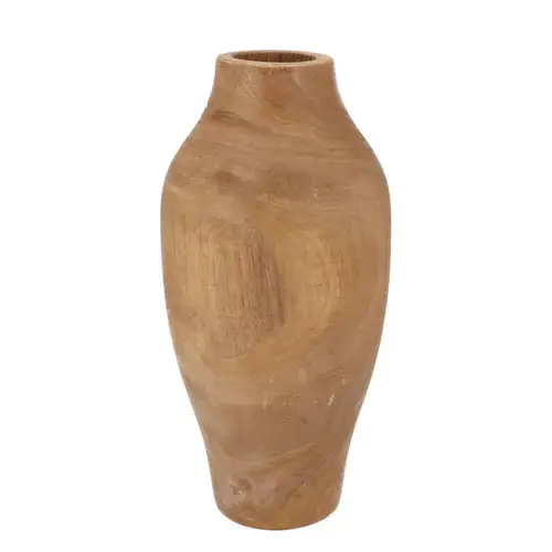 Holz Vase Woody 19x19x39cm