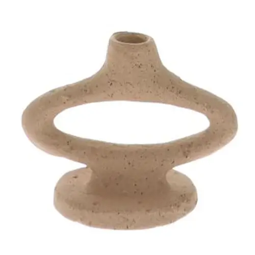 Kerzenständer Norr braun D15cm H12cm