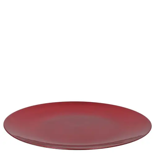 Melamine Teller Lisa rot Rund 28x28x02cm