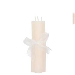 Kerze Frosty mix creme 02x15cm