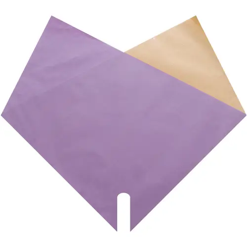 Tüte Kraft Double lila 35x35cm x50 