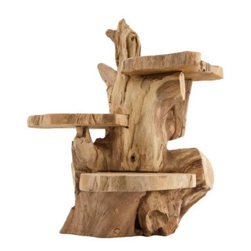Beistelltisch Root braun 35x38x40cm