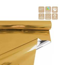 Folie Rolle 70cm Metall Gold 50m