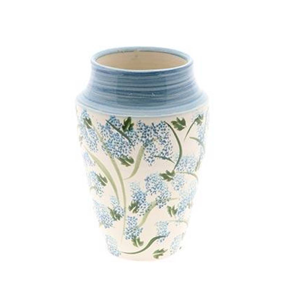 Keramik Vase Syringa blau D21cm H30cm
