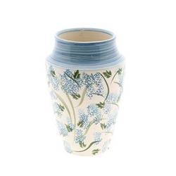 Keramik Vase Syringa blau D21cm H30cm