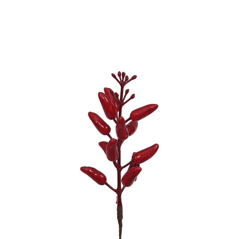 Zweig Pfeffer Stab rot L19cm