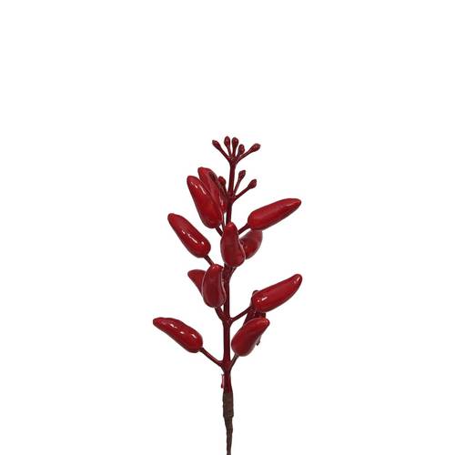 Zweig Pfeffer Stab rot L19cm
