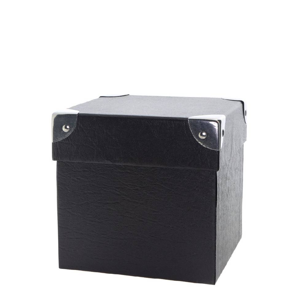 Hatbox Jaxx schwarz 13x13x12cm 