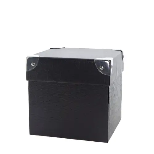 Hatbox Jaxx schwarz 13x13x12cm 