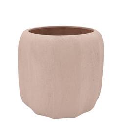 Keramik Übertopf Sidney Sand 25x25x22cm