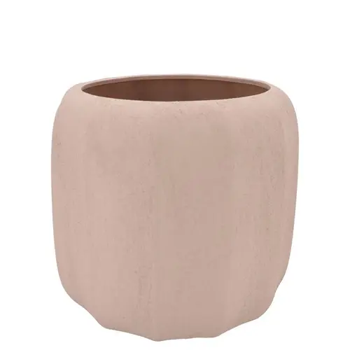 Keramik Übertopf Sidney Sand 25x25x22cm