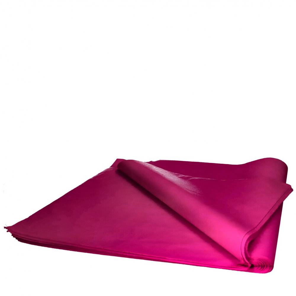Papier Blatt Seide fuchsia 50x75cm x480