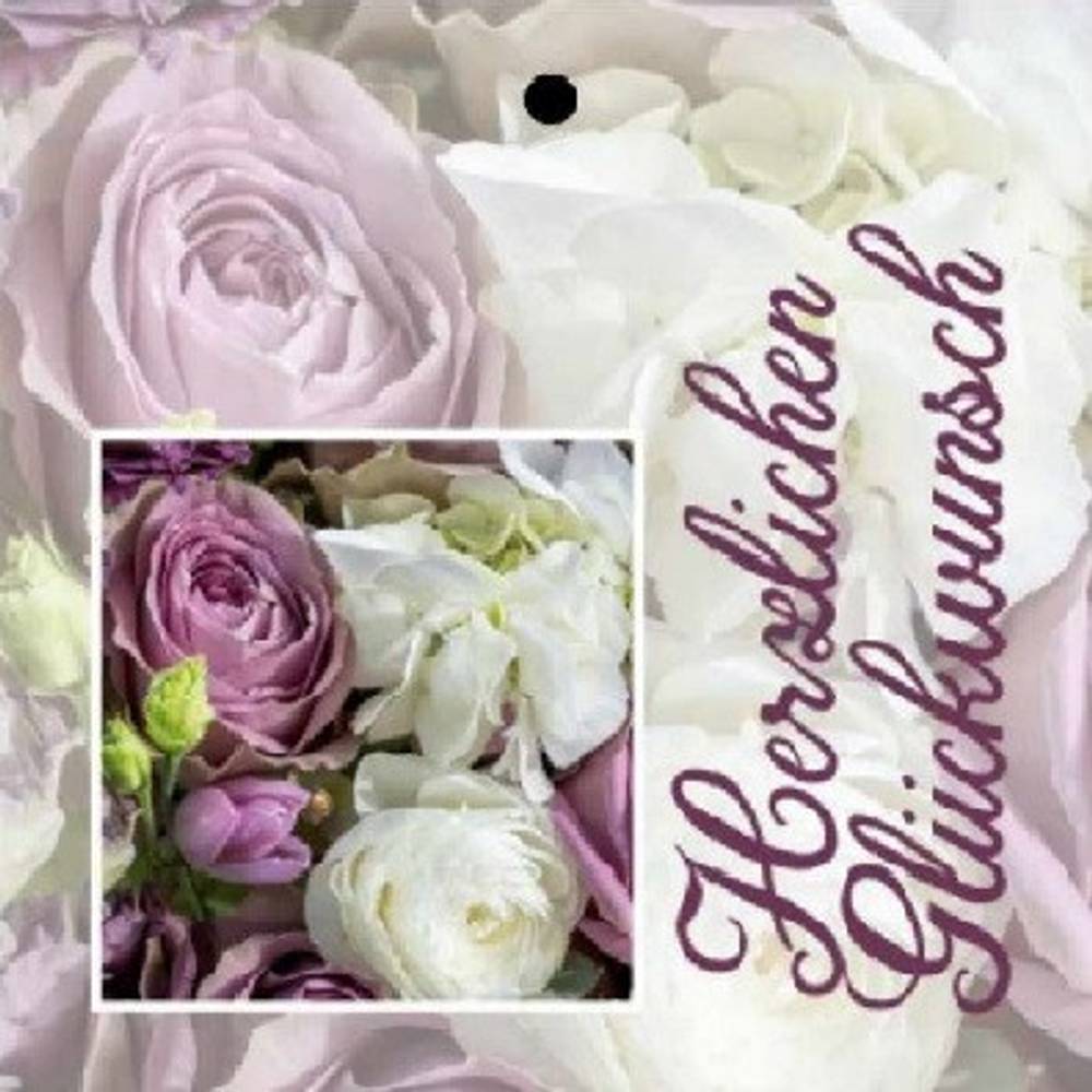 Karte Glückwunsch 07x07cm x20